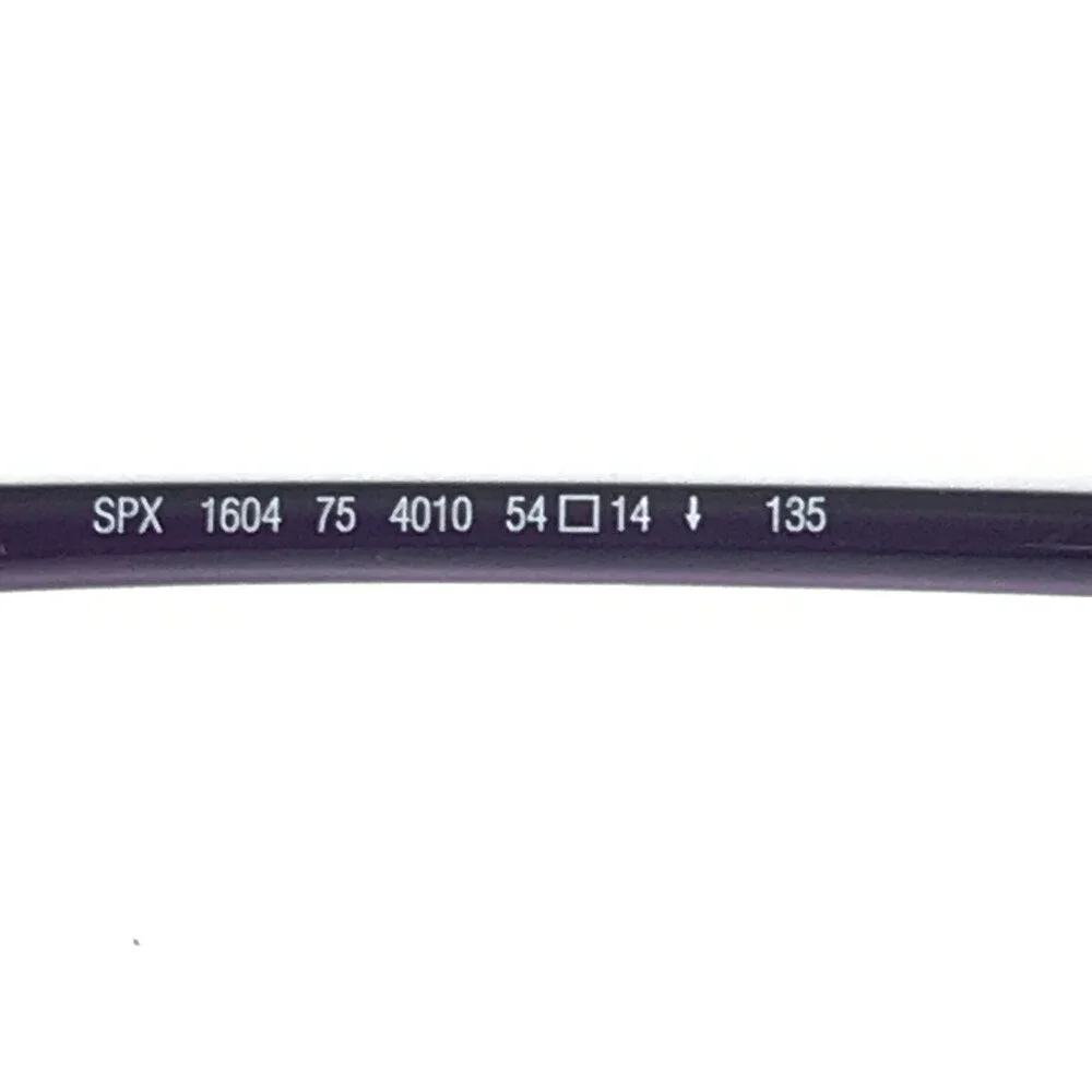 Silhouette Eyeglasses Frames SPX 1604 75 4010 Illusion Tricolore Grape 54-14-135
